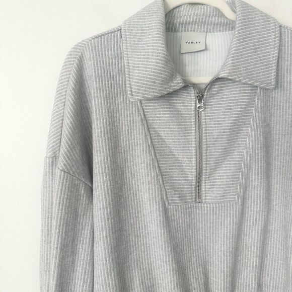 Varley Blair Half Zip Cord Sweatshirt L - Picture 3 of 9